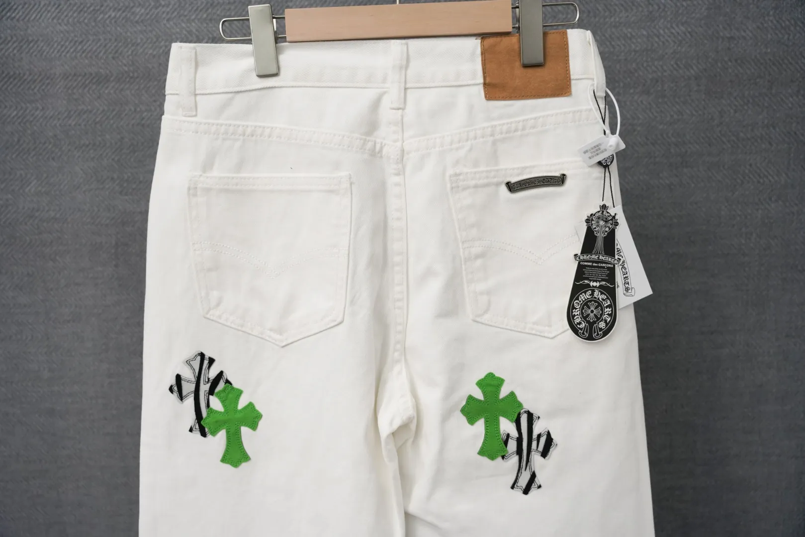 ：S 04 & Chrome Hearts Same Style ：White Size：28 30 32 34 （S-XL)